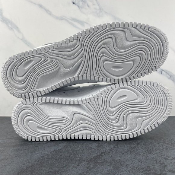 MSCHF Super Normal Size 11 Mens Coke White Triple Rare AF1 Air Force 1 Type NWB - Picture 10 of 12